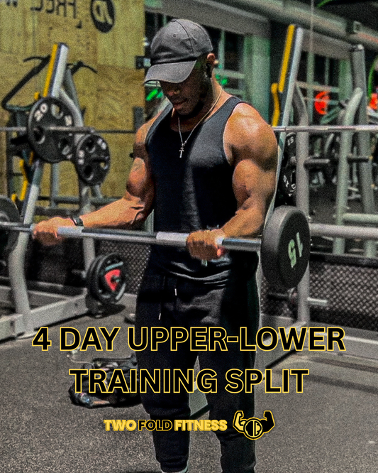 4 day Upper-Lower Training Split (fat loss focus)